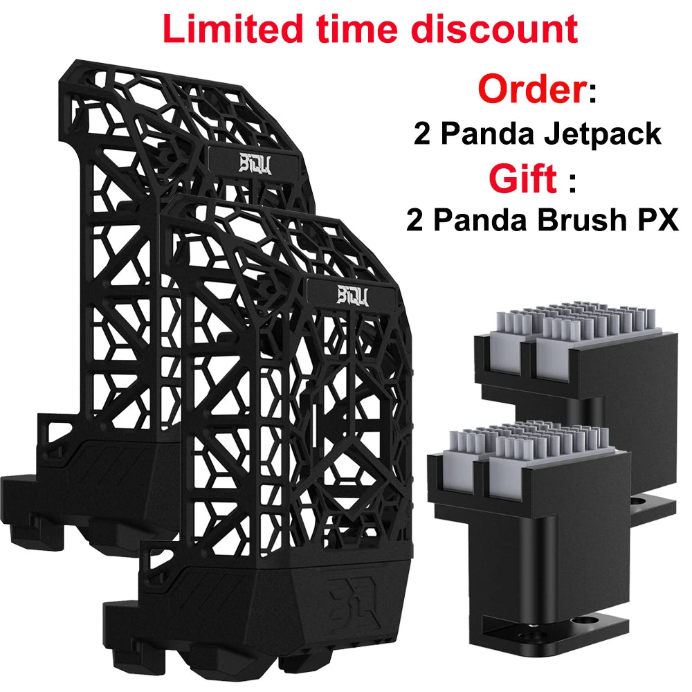 BIGTREETECH Panda Jetpack Nylon Super Lightweight Upgrade Panda Jet Cooling Fan Duct For Bambu Lab P1 X1 Series 3D printers