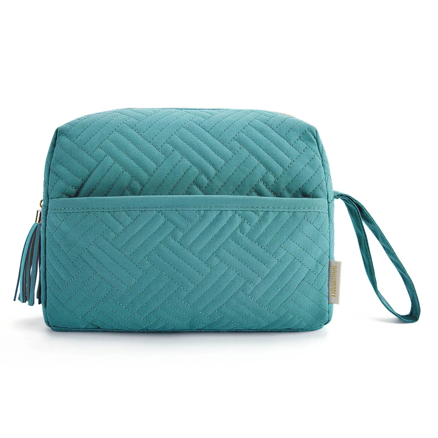 BAGSMART Large Capacity Makeup Bag for Travel Cosmetic Bags Elegant Roomy Waterproof Toiletry Case Organizer Make Up Accessories