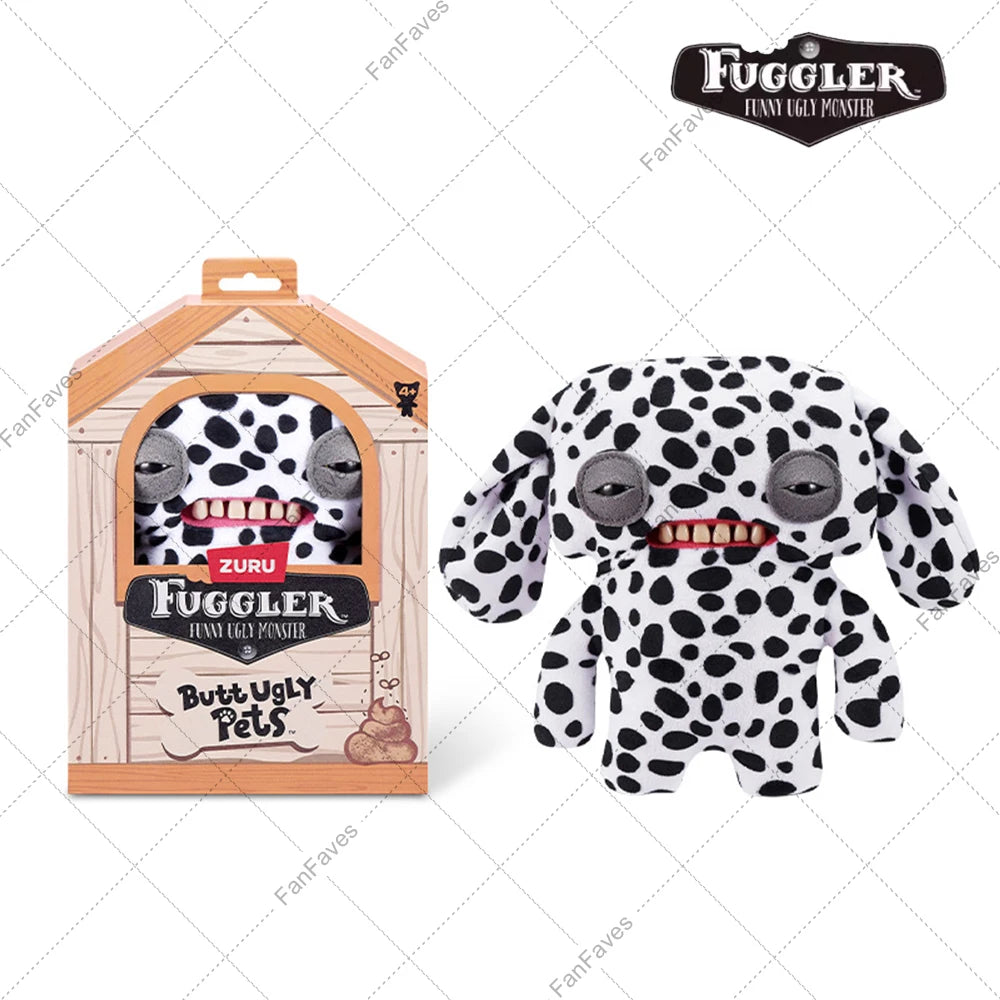 Butt Pet Ugly Fuggler Monster Series Original Plushies Rabbit Puppy Cat Dog Doll Reindeer Gingerbread Man Toy for Christmas Gift