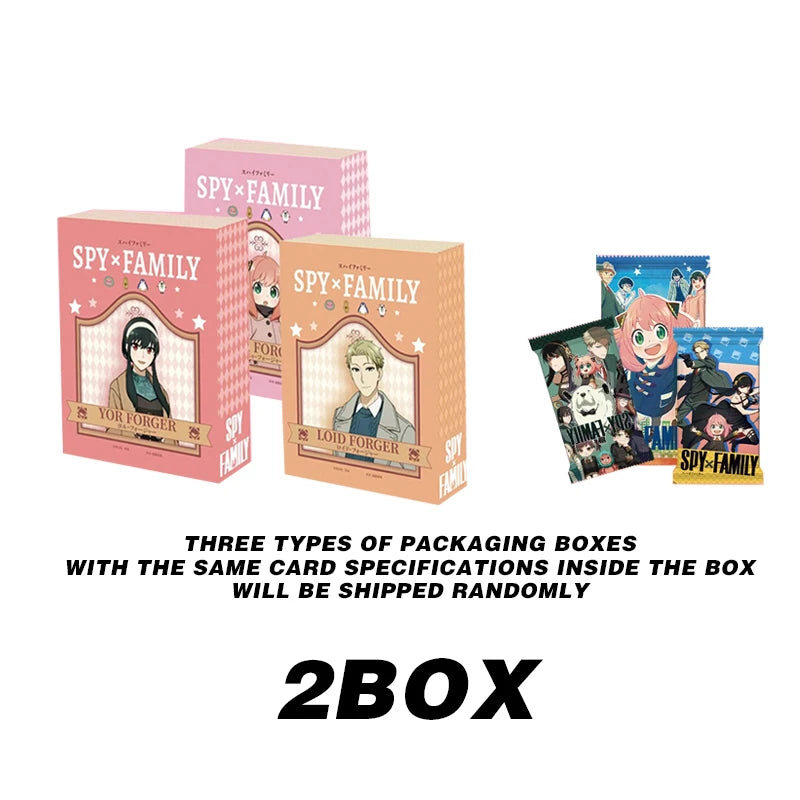 Original Anime SPY FAMILY Card Yor Forger Anya Forger Christmas Gift Rare Character Children's Toys Collection Card Game Card