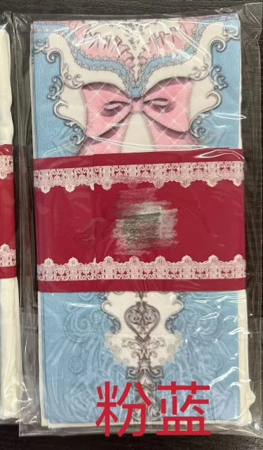 Japanese Style Lolita Socks Vintage Original Print Pantyhose Lady Girls Autumn Winter Tights Stocking Fashion Leggings