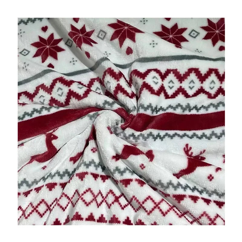 Nordic Christmas Throw Blanket Knitted Jacquard Christmas Gift Office Nap leisure Blanket for beds sofa cover women Shawl soft