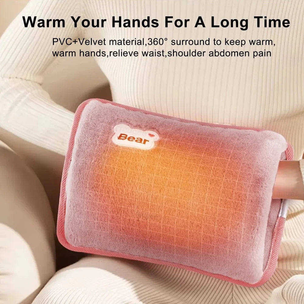 Quick Heating Gloves Warming Pad USB Power Supply Office Home Warming Handbags heating pad Christmas gift