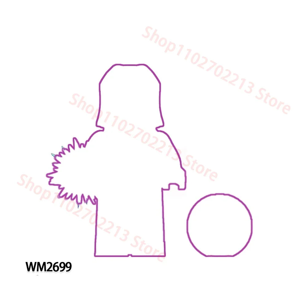 Anime Building Blocks Set WM6183 Educational Toys for Kids, Christmas Gift Bricks Collection Cool Model for Boys WM6220 WM6221