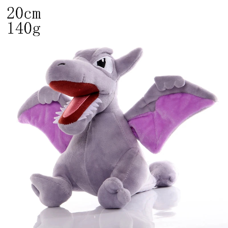 Pokemon Plush Toys Colorful Black Pikachu Aerodactyl Dragonite Charmeleon Lapras  Peluche Charizard Gengar Mewtwo Stuffed Doll