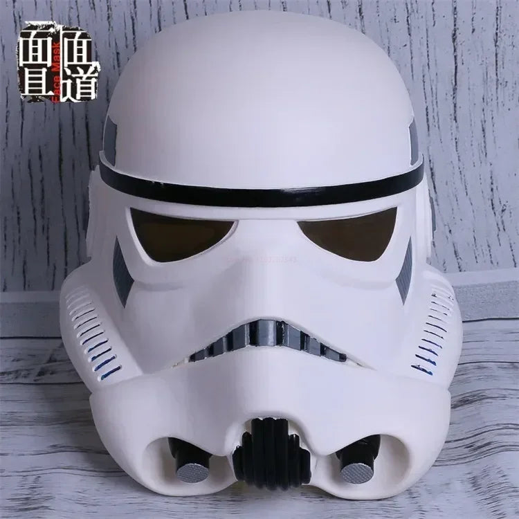 Halloween Live Role Play Props White Soldier Star Wars Helmet Mask The Force Awakens Stormtrooper Battle Helmet Ornament
