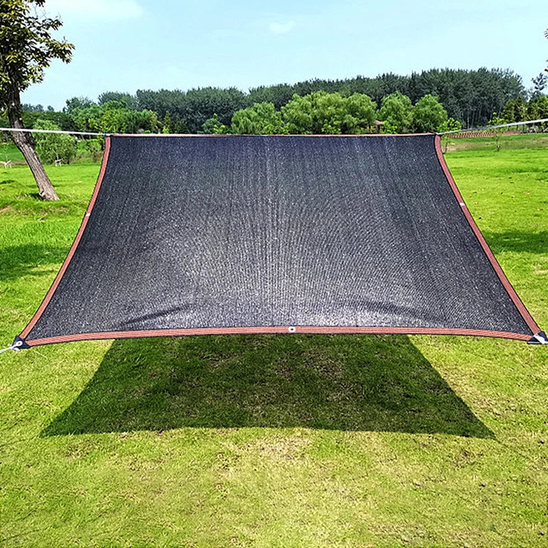 Outdoor Garden Sunshade Net Pergola Canopy Swimming Pool Awning Net Sun Protection Car Canvas Shading Net Summer Sunscreen Cover