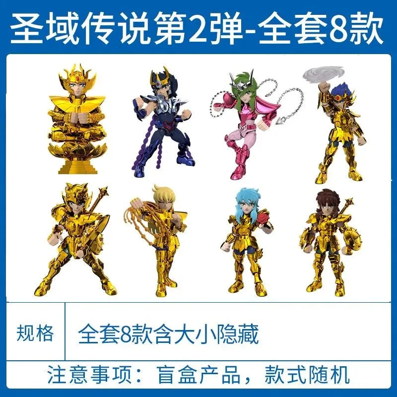 Kayou Saint Seiya Card Legend Of Doll Sanctuary Series Blind Box Of Gold Will Peripheral Christmas Gift Original Box Toy