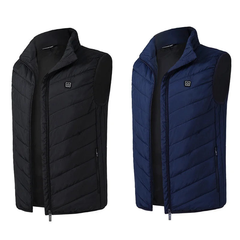 17 Areas Usb Heated Jacket Men Women Electric Heated Vest Heating Vest Heated Bodywarmer Usb Inner Heat Vest Veste Chauffante