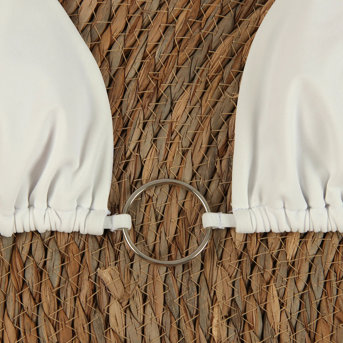 Sexy Ring 3 Piece Bikinis Women Swimsuit 2024 New Swimwear With Long Sleeve Bathing Suit Beachwear Biquini Female