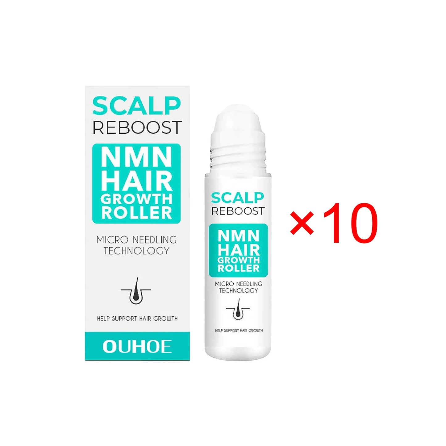 Dense Hair Ball Essence Thick Hair Root Strong Hairline Firm Hair Prevent Hair Loss Hair Care Serum Oil Hair Growth Roller