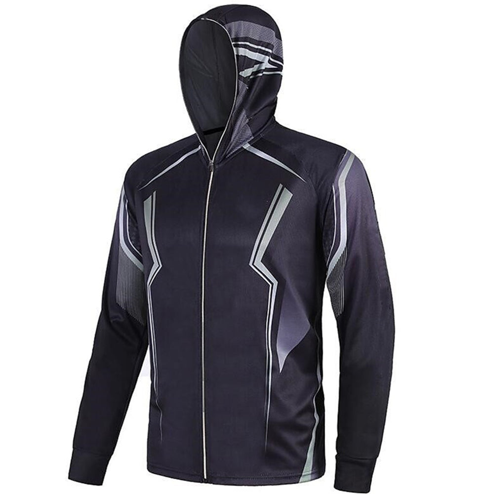 Quick Drying Sun Protection Fishing Shirts  2 Anti-UV Lightweight Fishing Jerseys  Hoodies For Men