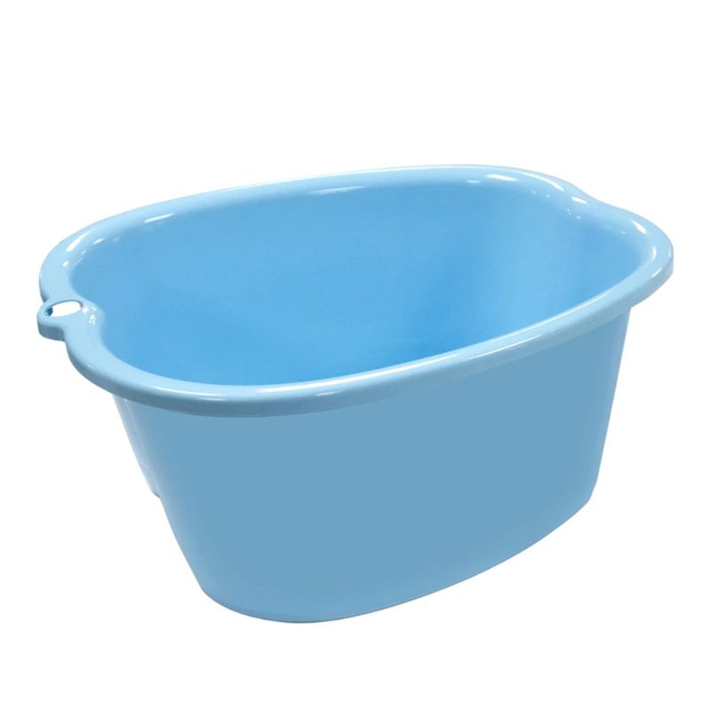 Plastic Large Foot Bath Spa Tub Basin Bucket for Soaking Feet Detox Pedicure Massage Portable 3 Colors G5AB