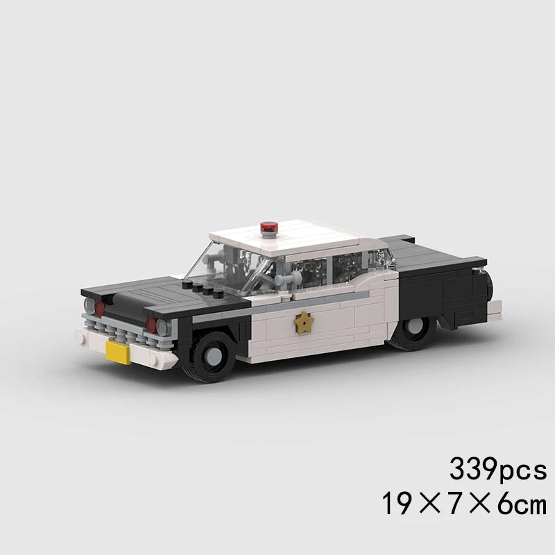 MOC Car Speed R34 488 Pickup R32 Racing Vehicle Model Building Block Super Race brick Christmas Gift City Technical rally sport