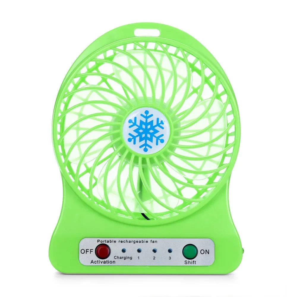 Mini Small Fan Usb Charging Portable Dormitory Office Charging Small Fan Outdoor Camping Cooling Usb Fan Outdoor Supplies