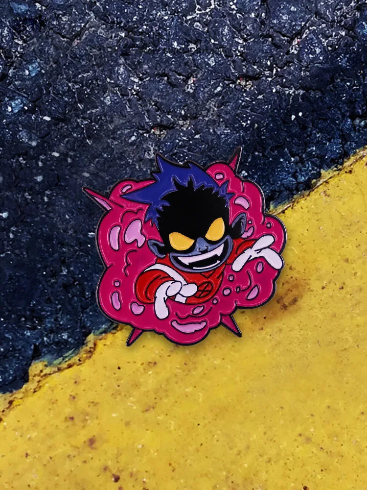 Cartoon Character Pin Badge Accessory for Lapels Denim Jacket Hat Bag Dress Shirt Backpack