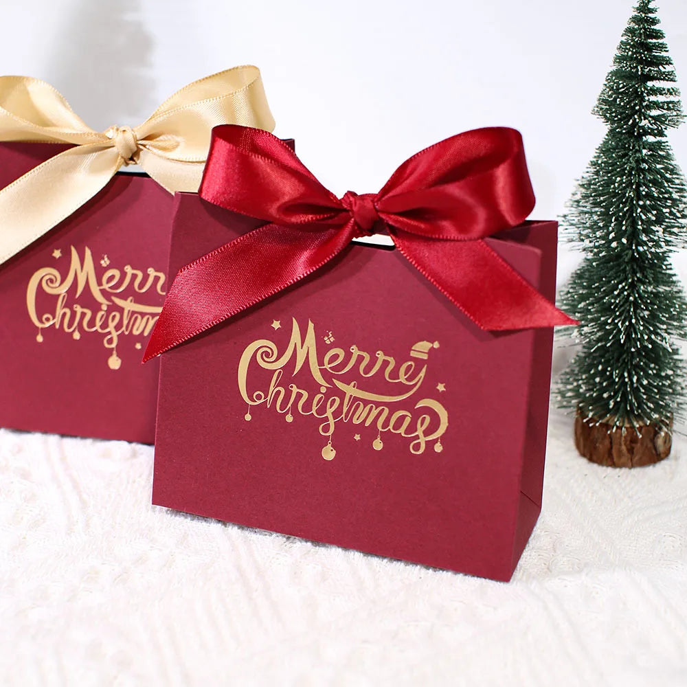 8 Pcs Sets Of Christmas High-End Merry Christmas Gift Boxes, Multi-Color Christmas Decoration Gift Packaging Boxes
