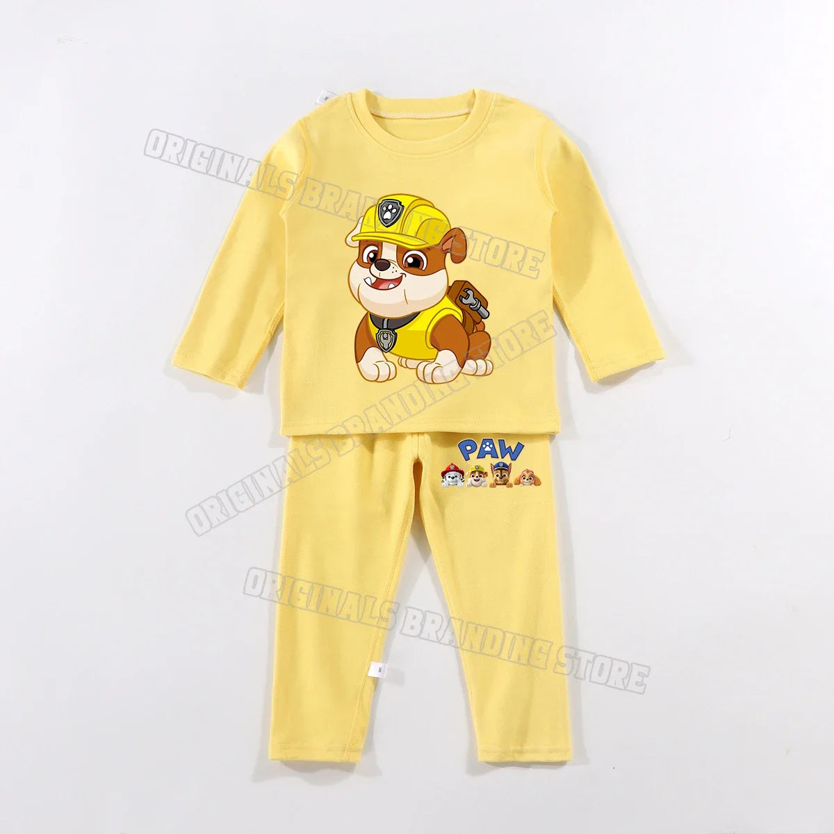 Paw Patrols Children Pyjamas Set Boy Girl Sleepwear Long Sleeved Clothes Set Baby Shirt Tops Girls Clothing Christmas Gift