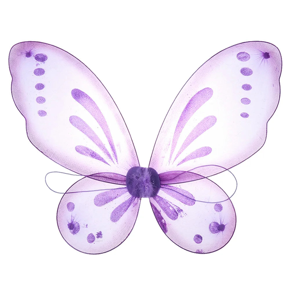 Toddler Dress Up Angel Wings Halloween Costume Accessories Butterfly Fairy Fairy Wings Dress-Up Wings
