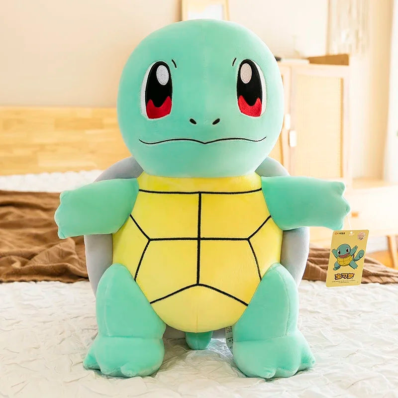 45cm Squirtle Plush Doll Big Size Pokemon Plush Toys Kawaii Stuffed Toys Cute Turtle Pillow Christmas Gift Toys for Boys Girls