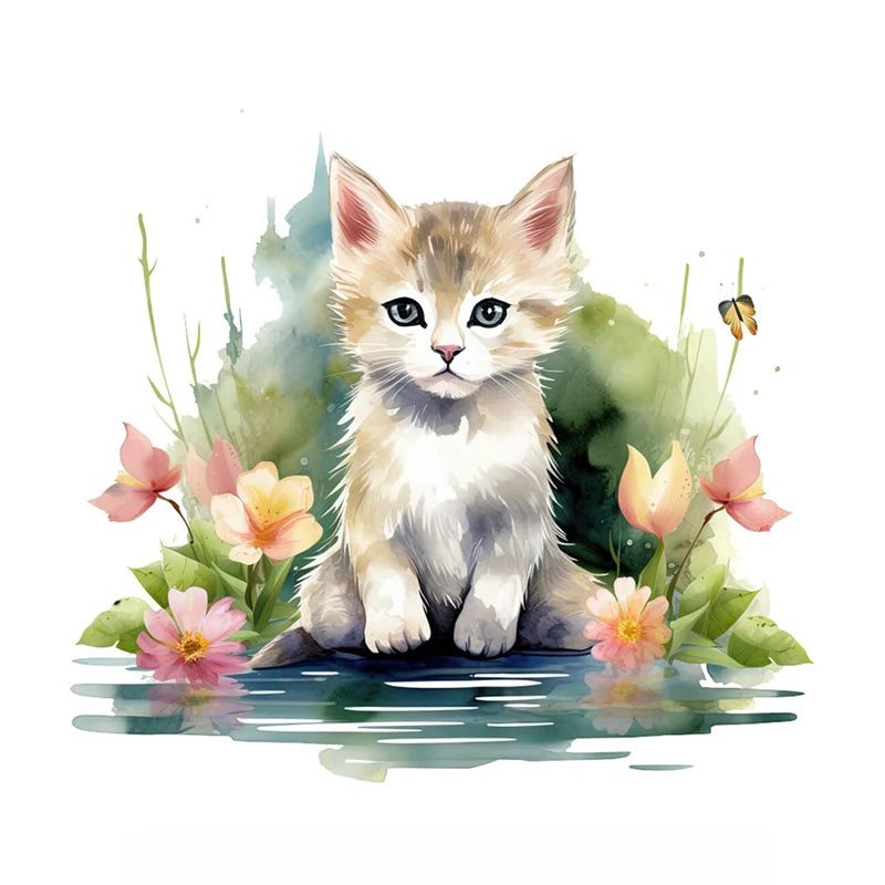 C204# Cute Puppy Wall Sticker For Kids Room Background Home Decoration Mural Living Room Wallpaper Funny Decal