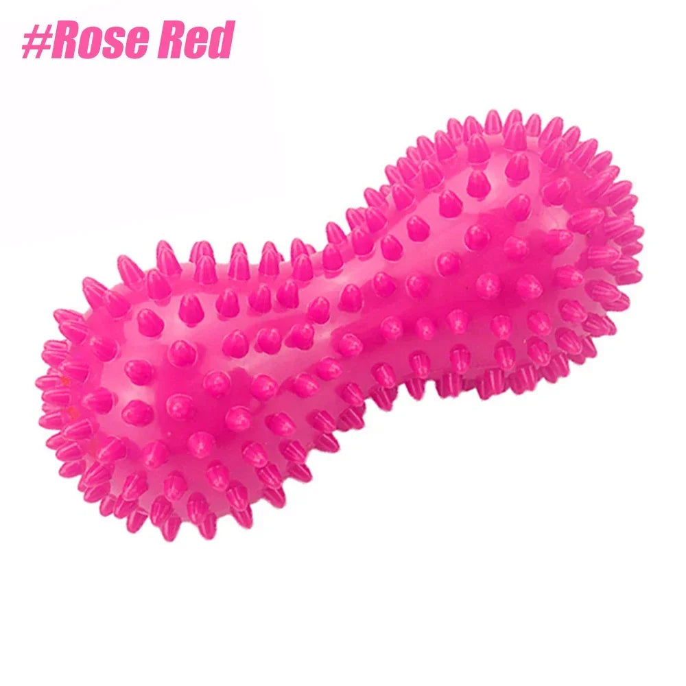 Peanut Massage Ball, Deep Tissue Massage Ball for Back, Neck, Shoulder, Spine, Legs, Hips, Trigger Point Muscle Massage Relaxer