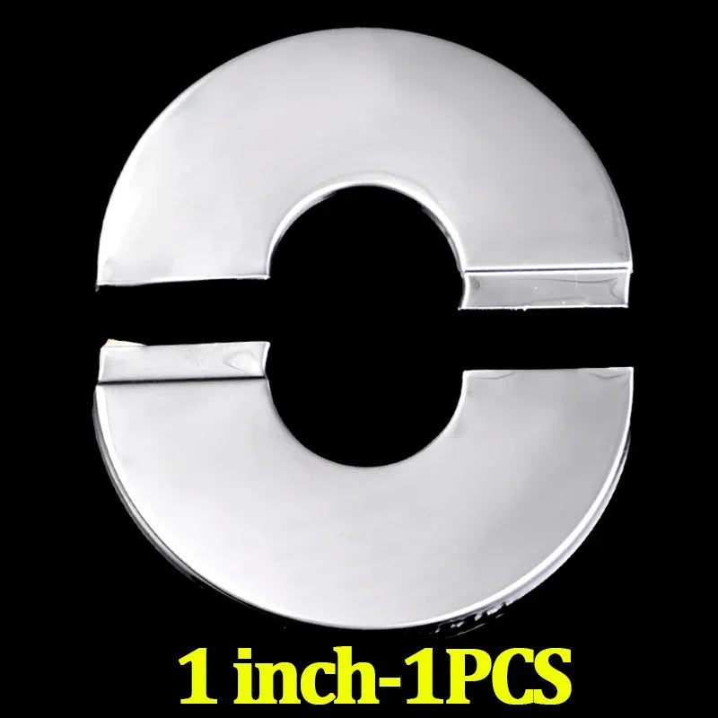 Faucet Stainless Steel Decorative Cover Faucet Water Pipe Round Detachable Decorative Cover Home Bathroom Hardware Accessories