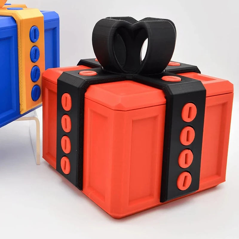 3D Printed Gift Box Annoying Gift Box With Screws Large Annoying Gift Boxes Prank Screw Box Money Card Container Christmas Gift