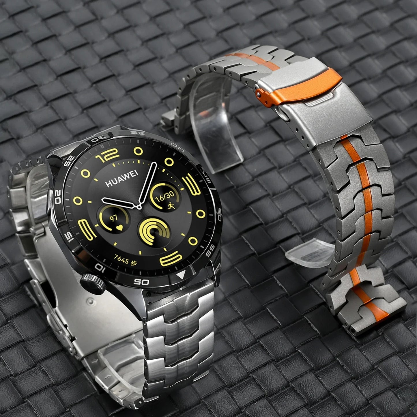 22mm Titanium Strap for Huawei Watch GT5 GT4 46mm Watch 4/4 Pro Band for Amazfit Balance Active 2 Luxury 20mm Watchband Bracelet