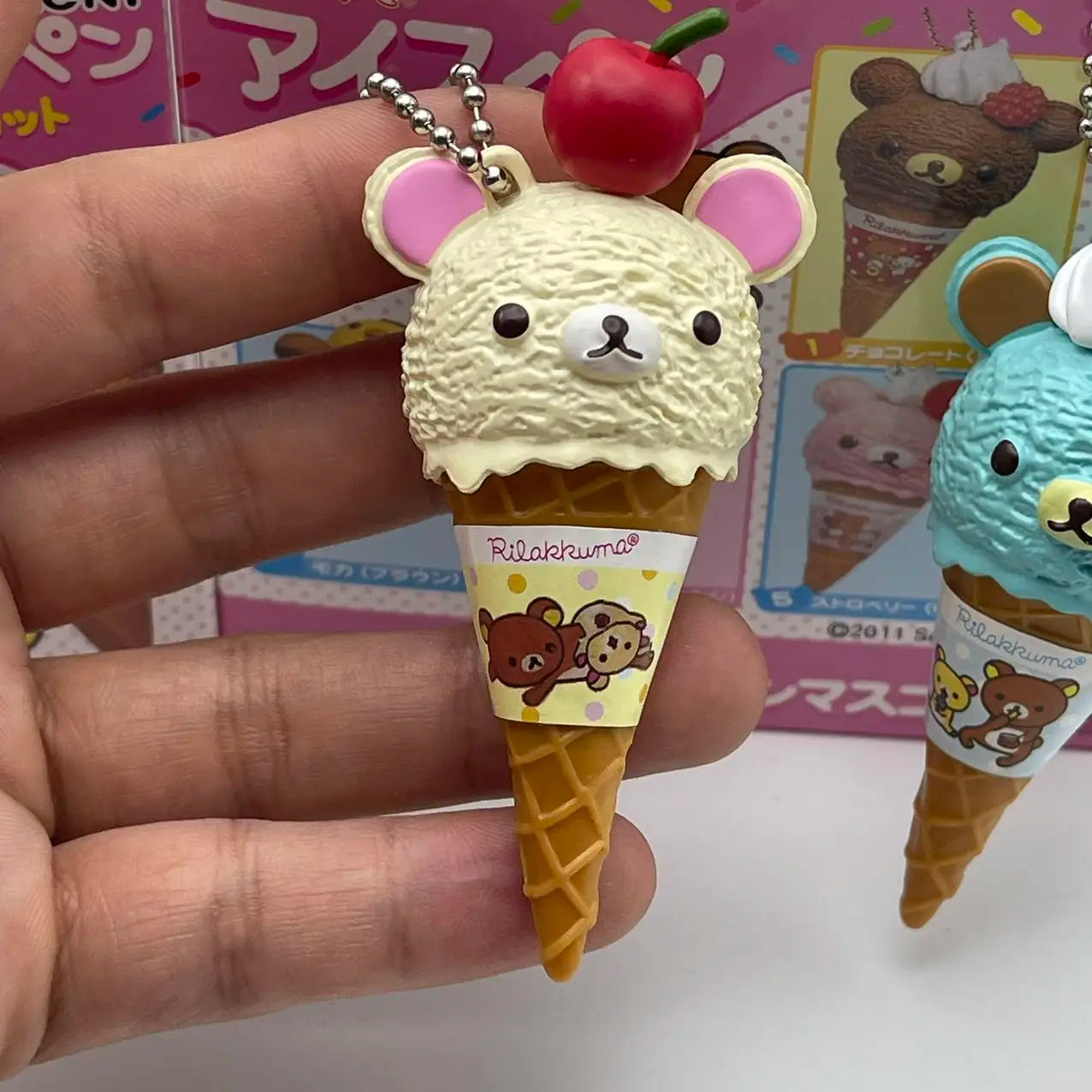 New Rement Easy Bear Ice Cream Ice Cream Blind Box Food Play Diy Cake Gift Pendant Pendant Children'S Birthday Christmas Gift