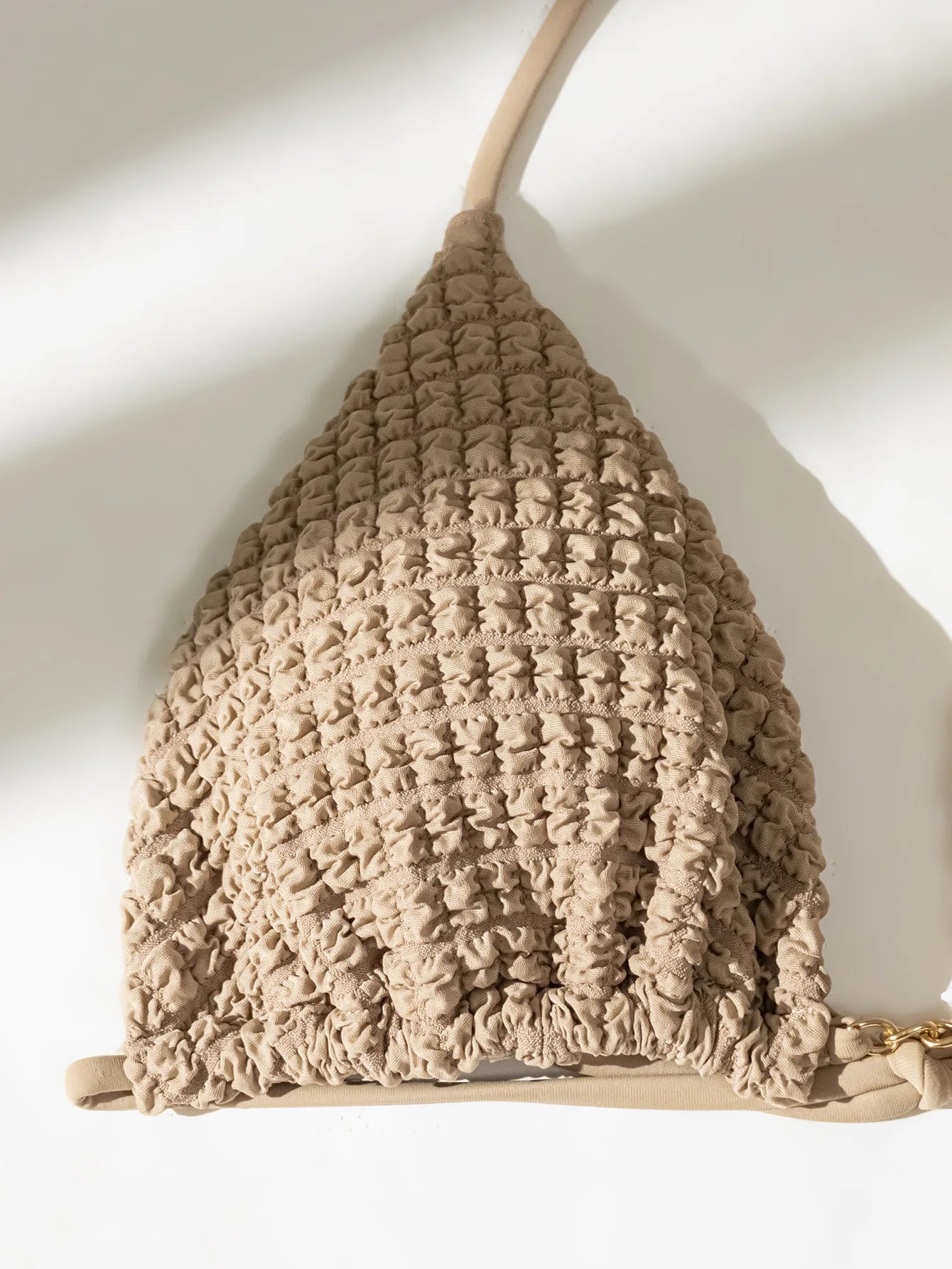 Sexy Brown Bikini Set 2025 Women Halter Push Up Bra Skirt 3 Piece Swimsuit Summer Bathing Suit Cover Up Thong Swimwear Biquini