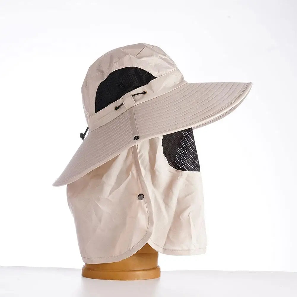Bucket Hats Sun Hat Sun Protection Spring Summer Waterproof Boonie Hat for Men Fishing Hiking Garden Safari Beach