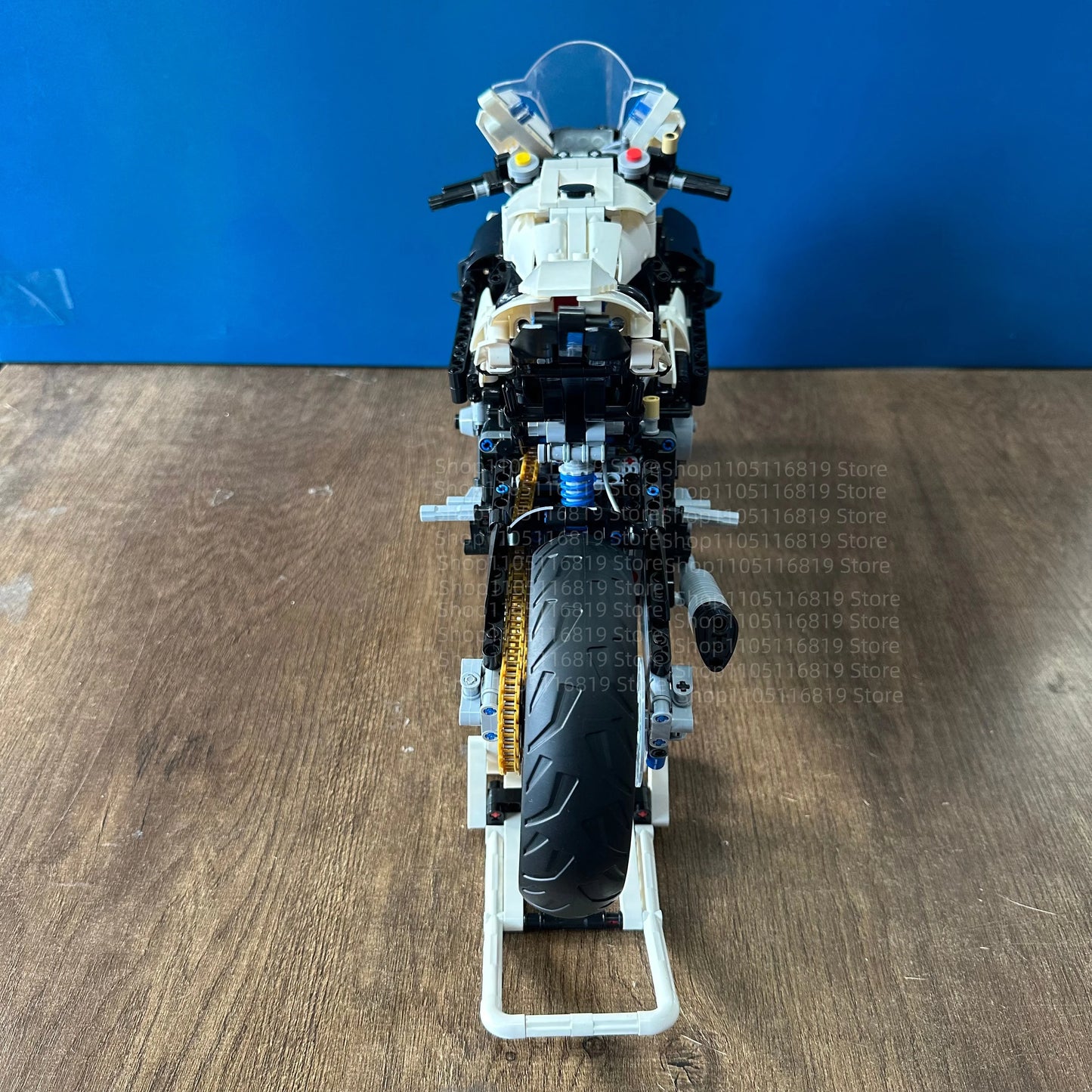 M1000  RR Tech Motorcycle Building Blocks 42130 1920Pcs MOC Bricks Mechanical Group Vehicles Racing Car Model Kit Christmas Gift