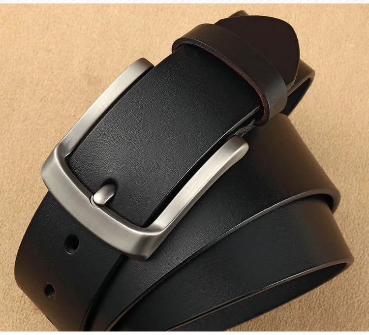 High Quality men's belt Luxury Brand alloy needle buckle fashionable belt men's jeans paired with men and women belt
