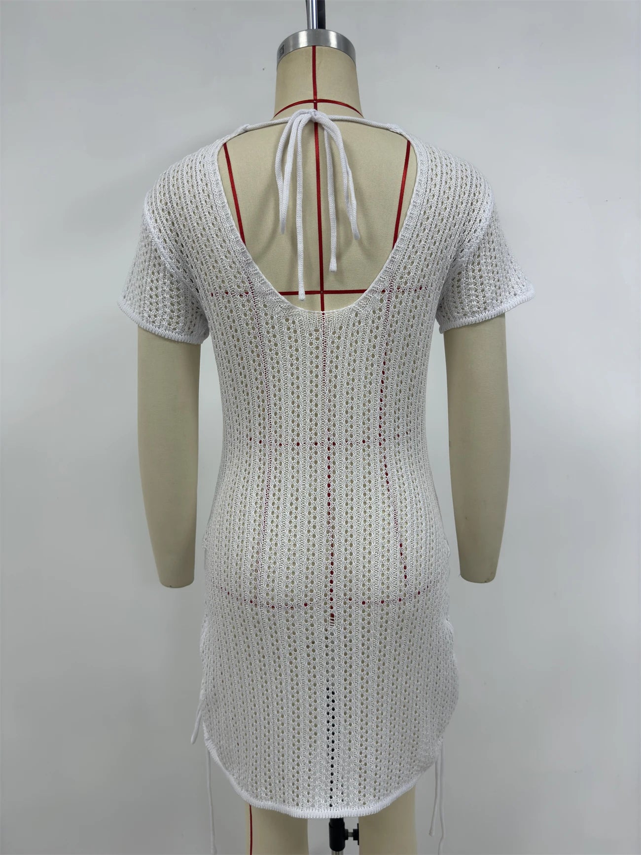 Women's Summer See Through Sexy Beach Short Dresses,Beachwear,Woman Clothing,Beach Outing,Cover-ups,Clothes,Women's Beach Cape