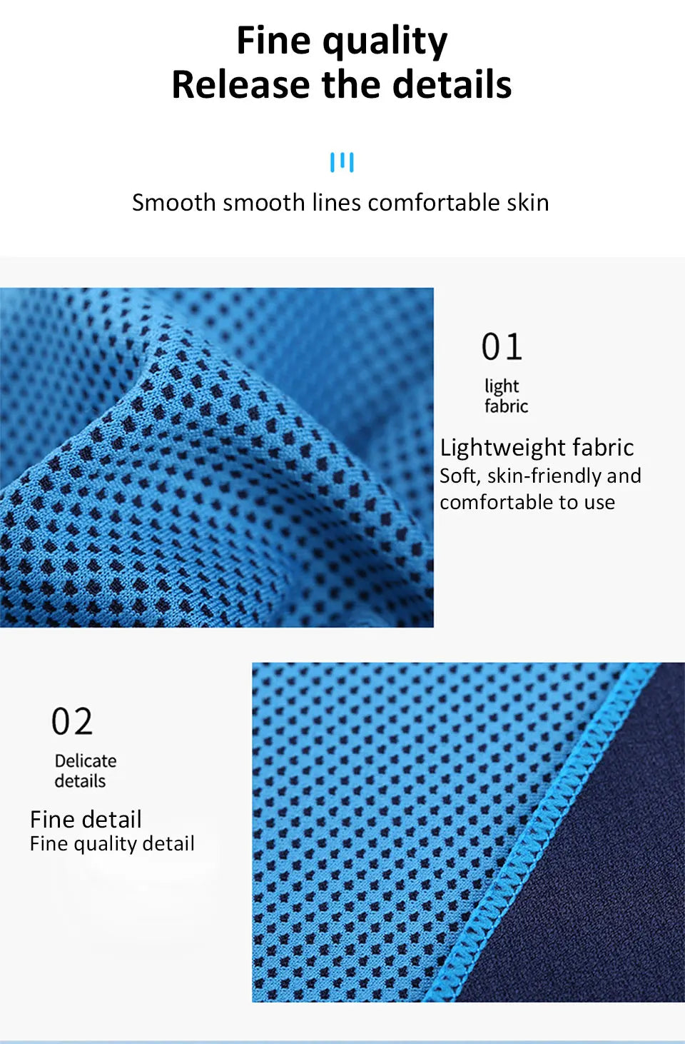 Portable Sport Towel with Mini Silicon Gel Set Cold Towel Breathable Fitness Sport Gym Running Outdoor Quick Dry Cooling Towel