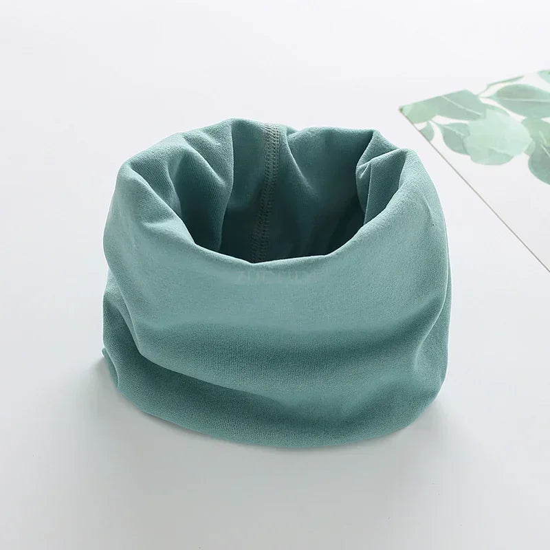 New Cotton Baby Scarf Autumn Spring Snood Children Scarf Boy Girl Scarf Kids Child Neck O Ring Scarves Collar Warm Neckerchief