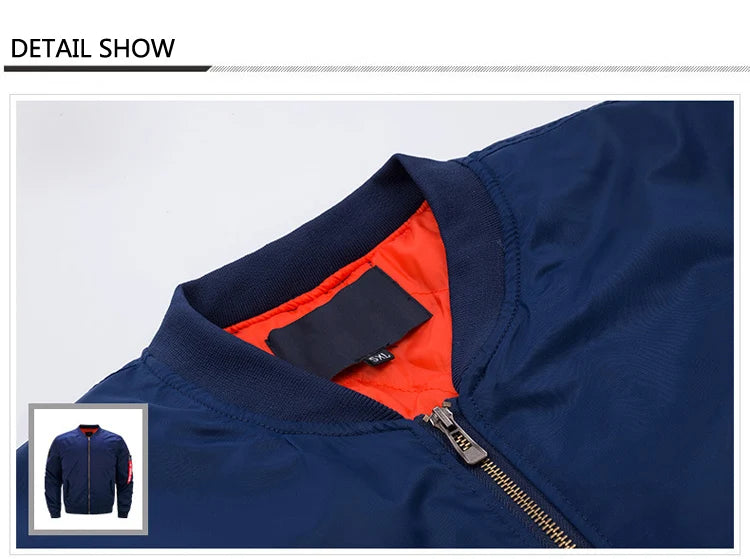 US Big Size Jacket Men Autumn Winter Padded Parka Thick Zipper Coat Fashion Mens Outwear Warm Male Overcoat Waterproof Plus Size