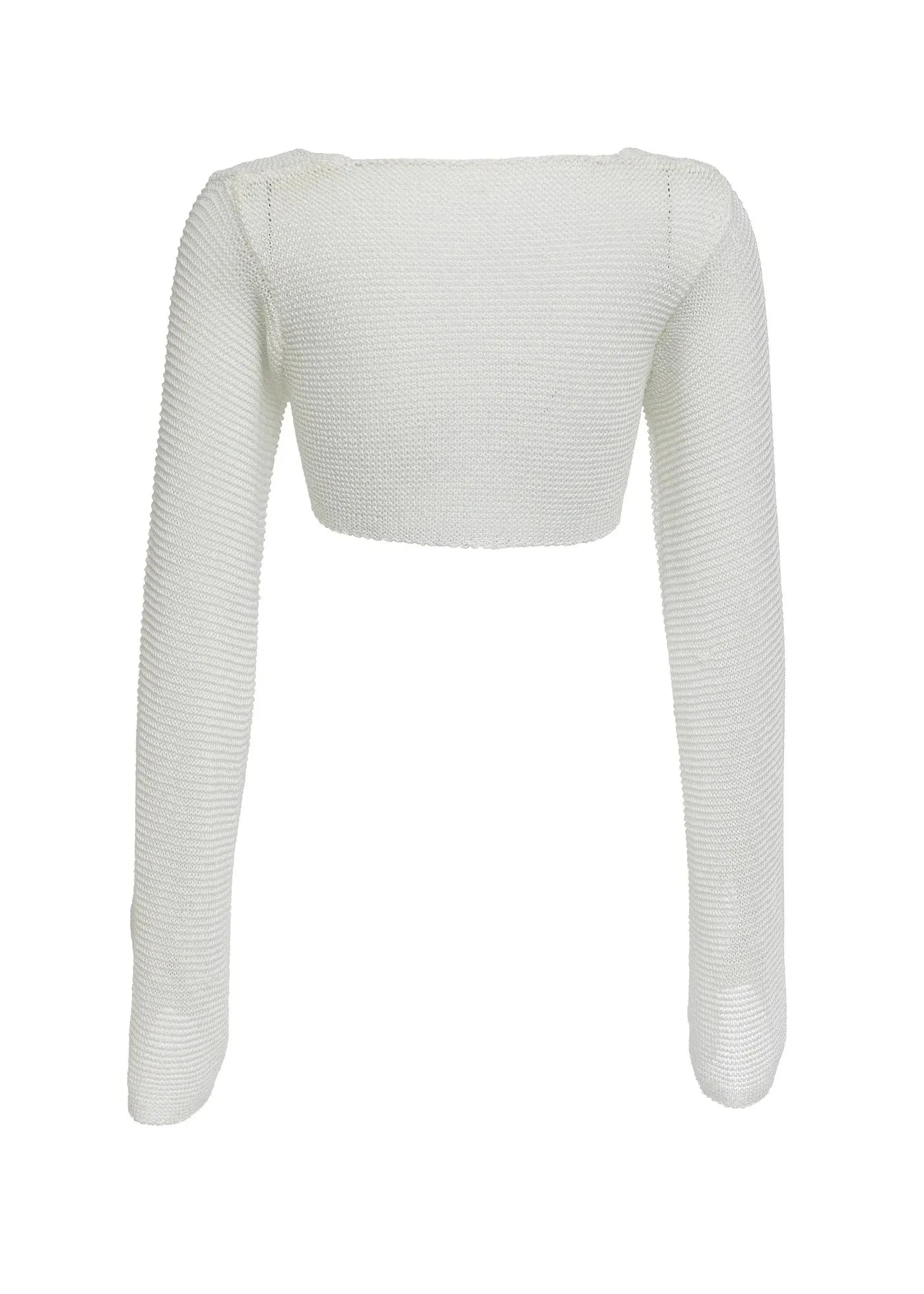 Solid Colour Sexy Beachwear Swimsuit Cover Up Knit Two-piece 2025 Summer Women's Big Bell Sleeve Lace-up Top Long Skirt Set K128