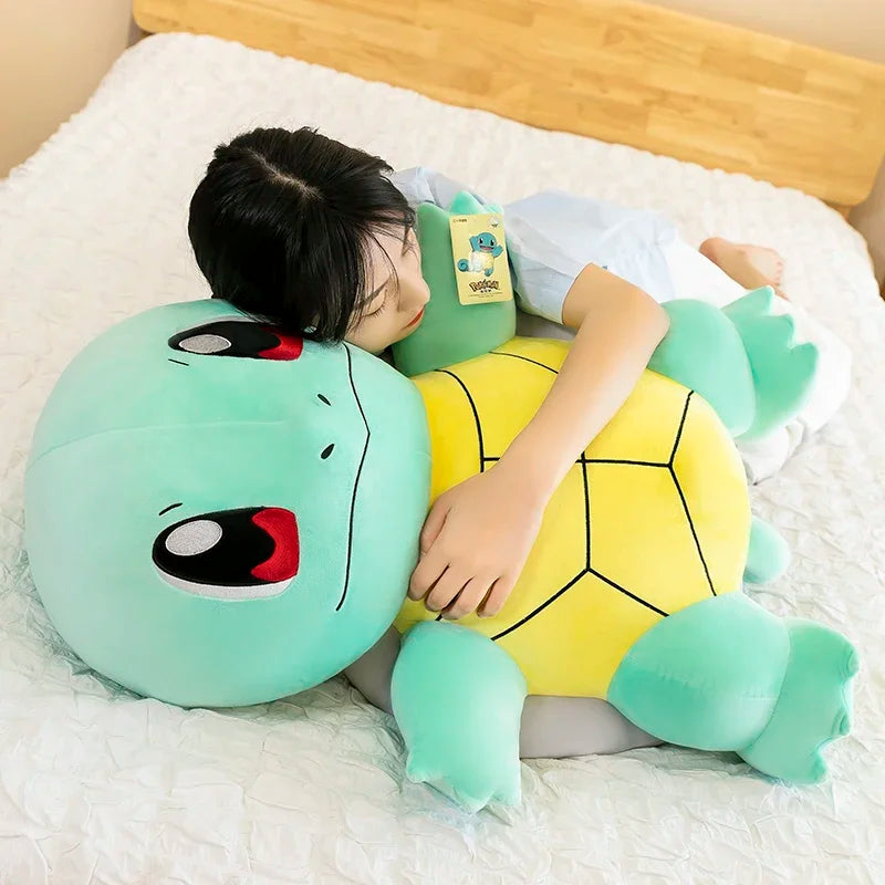45cm Squirtle Plush Doll Big Size Pokemon Plush Toys Kawaii Stuffed Toys Cute Turtle Pillow Christmas Gift Toys for Boys Girls