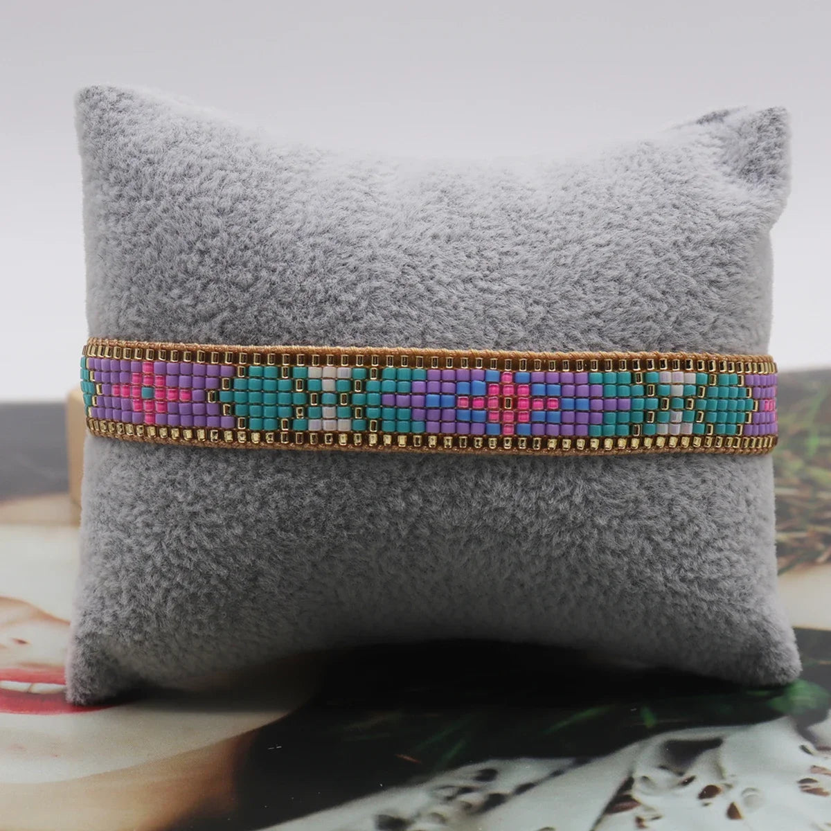 ALIYA Rainbow Bracelets For Women Boho Jewelry Miyuki Beaded Handmade Adjustable Friendship Bracelet Bohemian New In Gifts