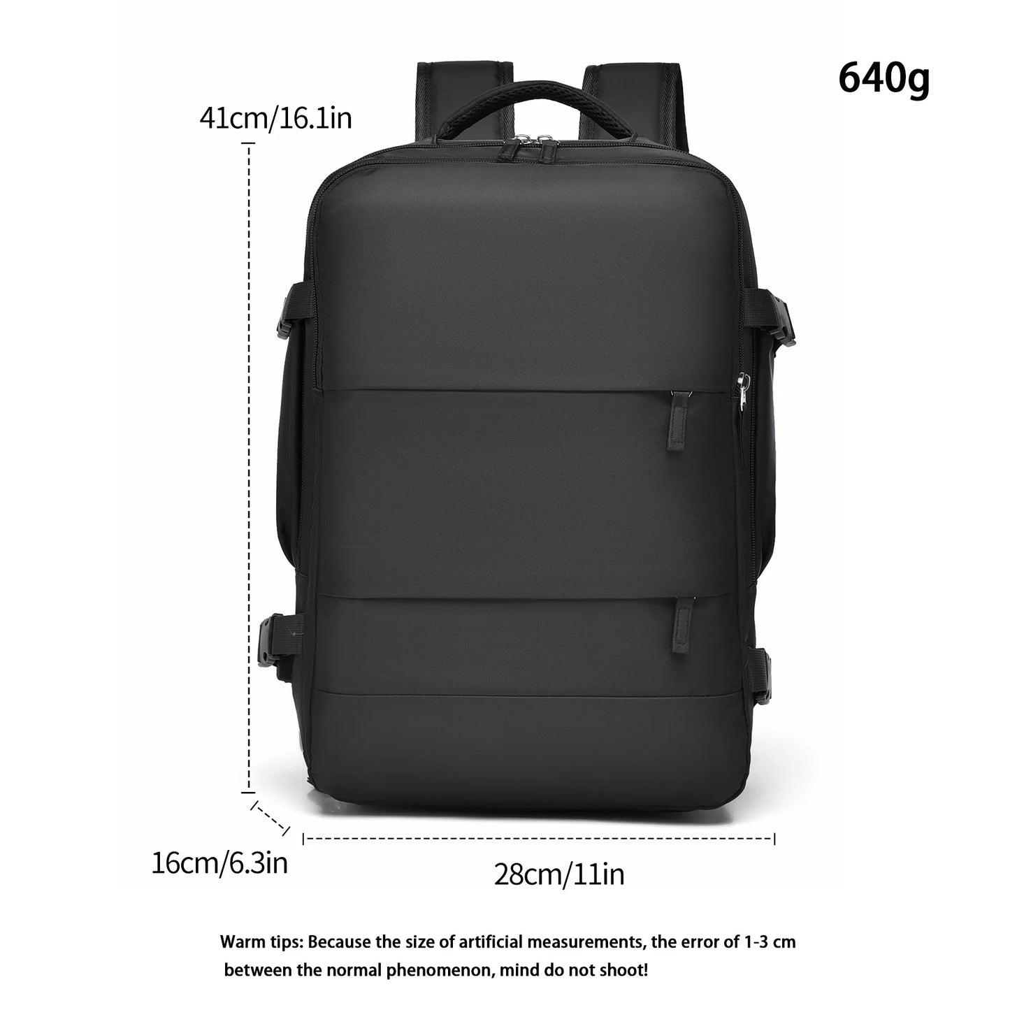 Large Capacity Men's And Women's Travel Shoulder Bag, Unisex Style Business Backpack, Independent Shoe Compartment, Travel