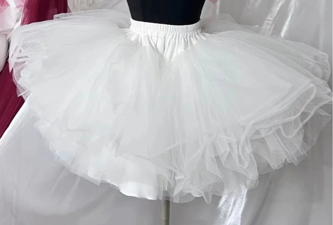 Tube Top Dress Sweet Japanese Lolita Heavy Industry Birthday Dresses Waist Thin Bow Trailing Fluffy Princess Vestidos For Women