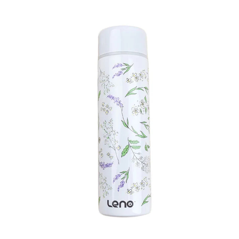 Leno 140ML Small Mini Vacuum Insulated Water Bottle Portable Leakproof Travel Mug Thermal Flask for Kids Children Women School