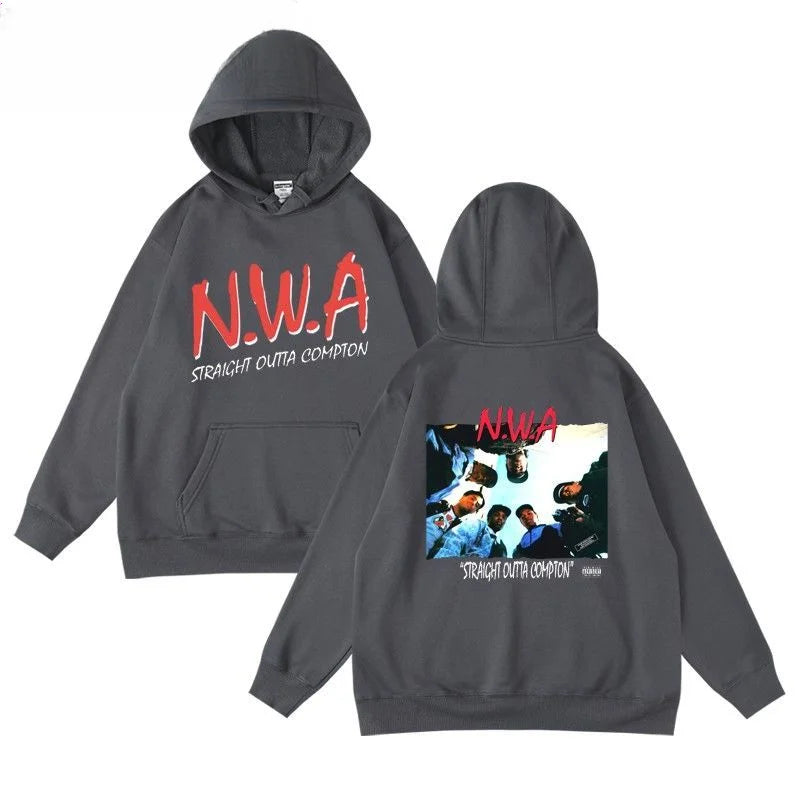 Fashion Casual Men's Hoodies Women's Hoodies Harajuku Thickened Autumn/Winter Sweatshirt Hoodies Nwa Streetwear