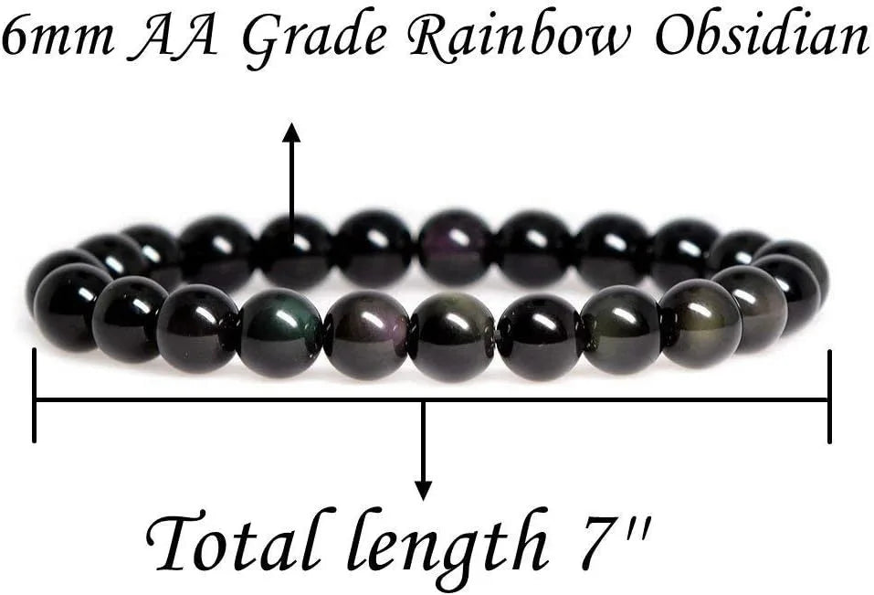 { Energy and Protect} Tourmaline Bracele Handmade Natural Gemstone Elastic Bracelet Crystal Stone Beads Jewelry Gifts for Women
