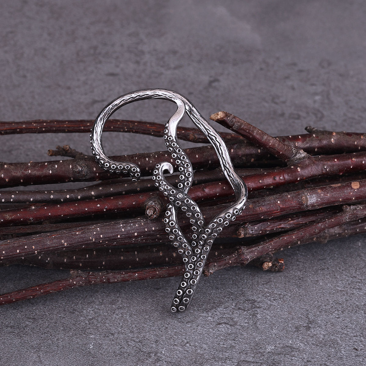 Vintage Twisted Snake Man and Woman Fashion Hip Hop Earrings Stainless Steel Dangle Earring Fashion Personalized Jewelry Gift