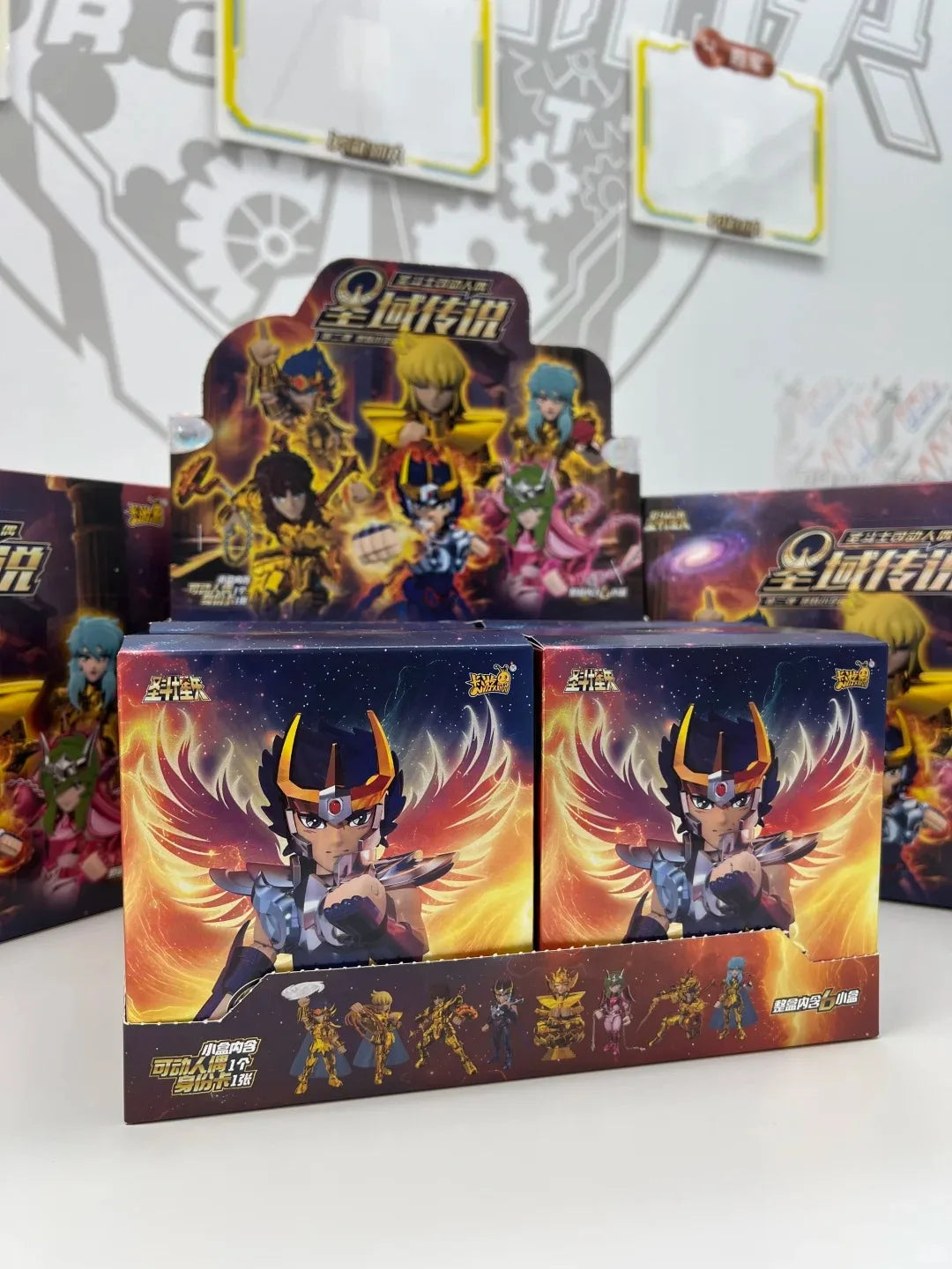 Kayou Saint Seiya Card Legend Of Doll Sanctuary Series Blind Box Of Gold Will Peripheral Christmas Gift Original Box Toy