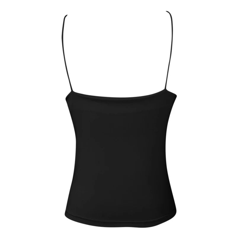 Summer Sexy Women Thin Wild Solid Camis Vest Tank Tops Female Strap Basic Tops Slim Sleeveless Camisole