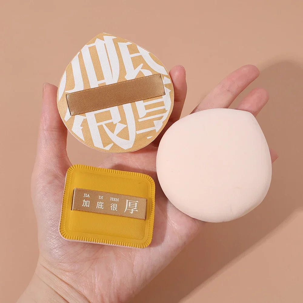 Wet Dry Use Cotton Candy Cosmetics Puffs 20pcs Super L/XL Large Size Soft Sponge Concealer Foundation Air Cushions Make Up Tools